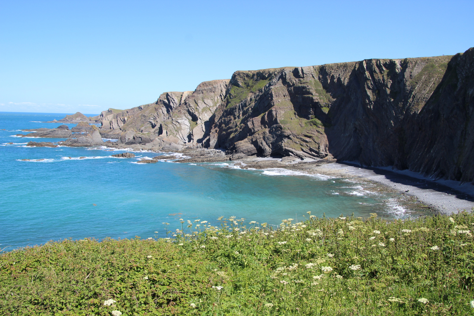 Atlantic coastline at Hartland